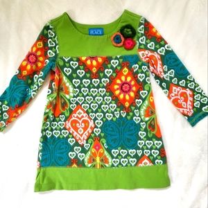 Beautiful pattern dress size 24 months